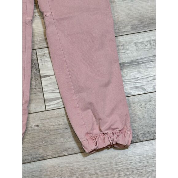 Banana Republic pink and cream utility pants size 0 - Picture 14 of 15